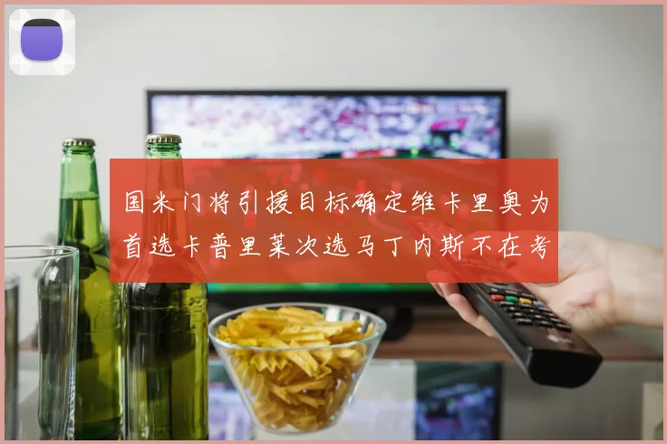 国米门将引援目标确定维卡里奥为首选卡普里莱次选马丁内斯不在考虑之中